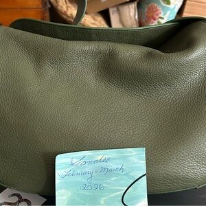 Vera Bradley Leather Roxbury Crescent